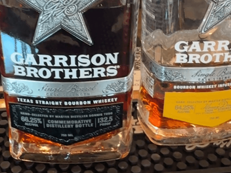 cellar-rat-wine-tours_venues_garrison-brothers-bourbon-distillery_bottles