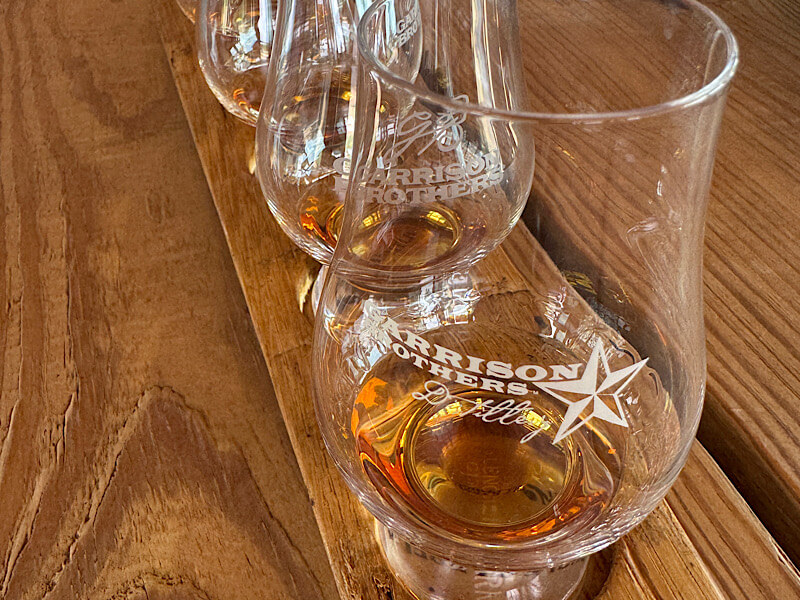 cellar-rat-wine-tours_venues_garrison-brothers-bourbon-distillery_flightJPG