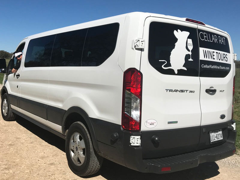 Cellar Rat Wine Tours - Transportation Van