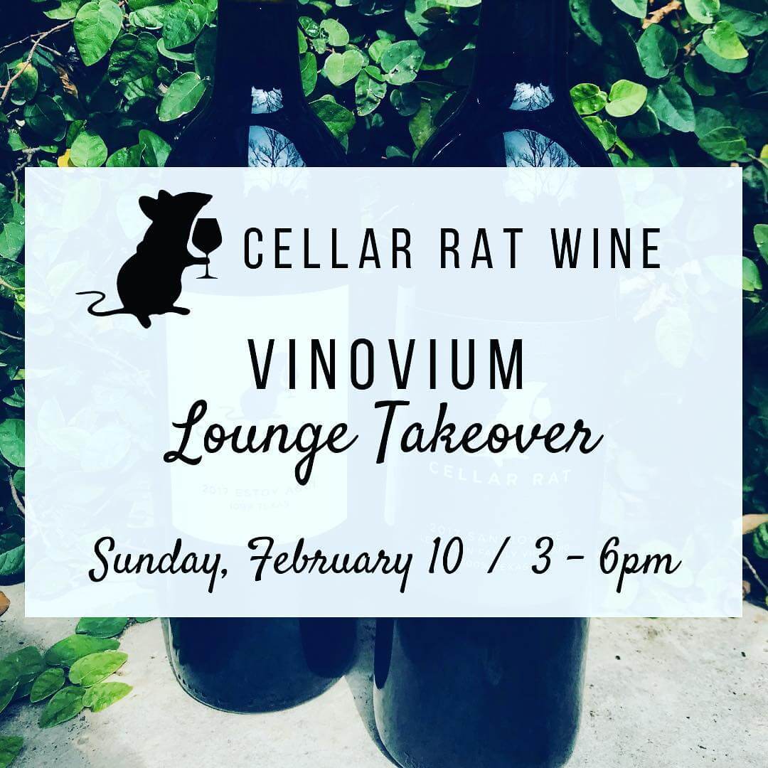 Vinovium Lounge Takeover - Cellar Rat Wine Tours