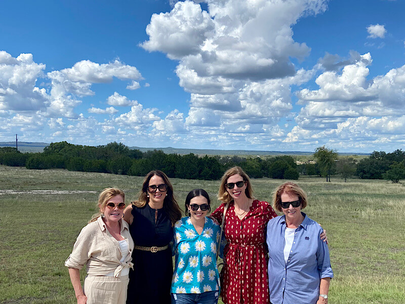 French Connection Wines - girls weekend wine tasting views - Hye, Texas - Cellar Rat Wine Tours