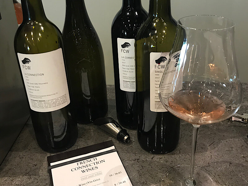 French Connection Wines La Connection - Hye, Texas - Cellar Rat Wine Tours