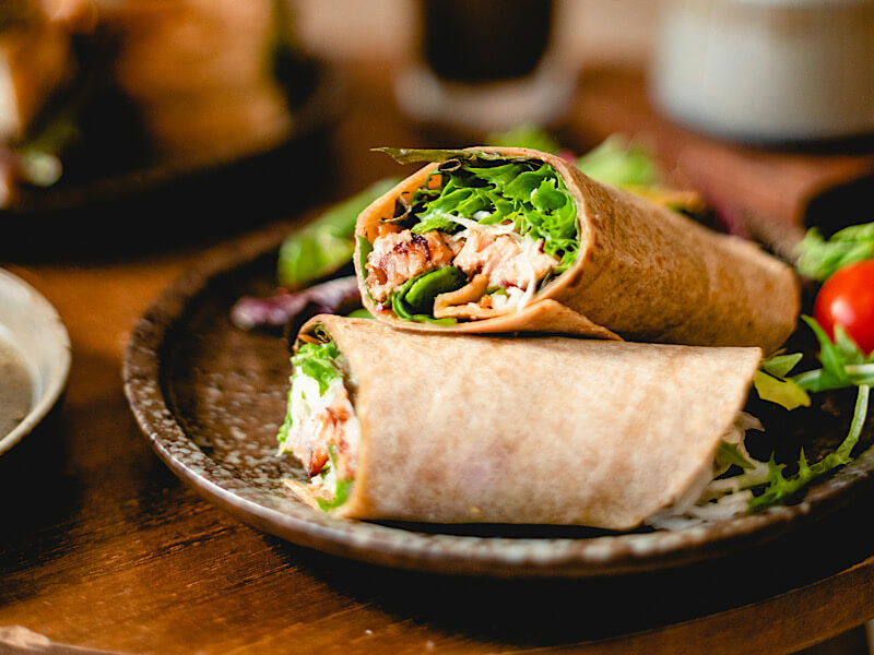 Hot paninis and cold wraps - Fresh Pickens - Fredericksburg, Texas - Cellar Rat Wine Tours