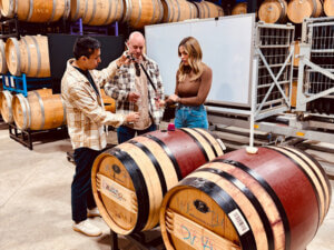 Which Cellar Rat Wine Tour Option is Right For You - Fredericksburg, Texas - William Chris Vineyards - Barrel Hall