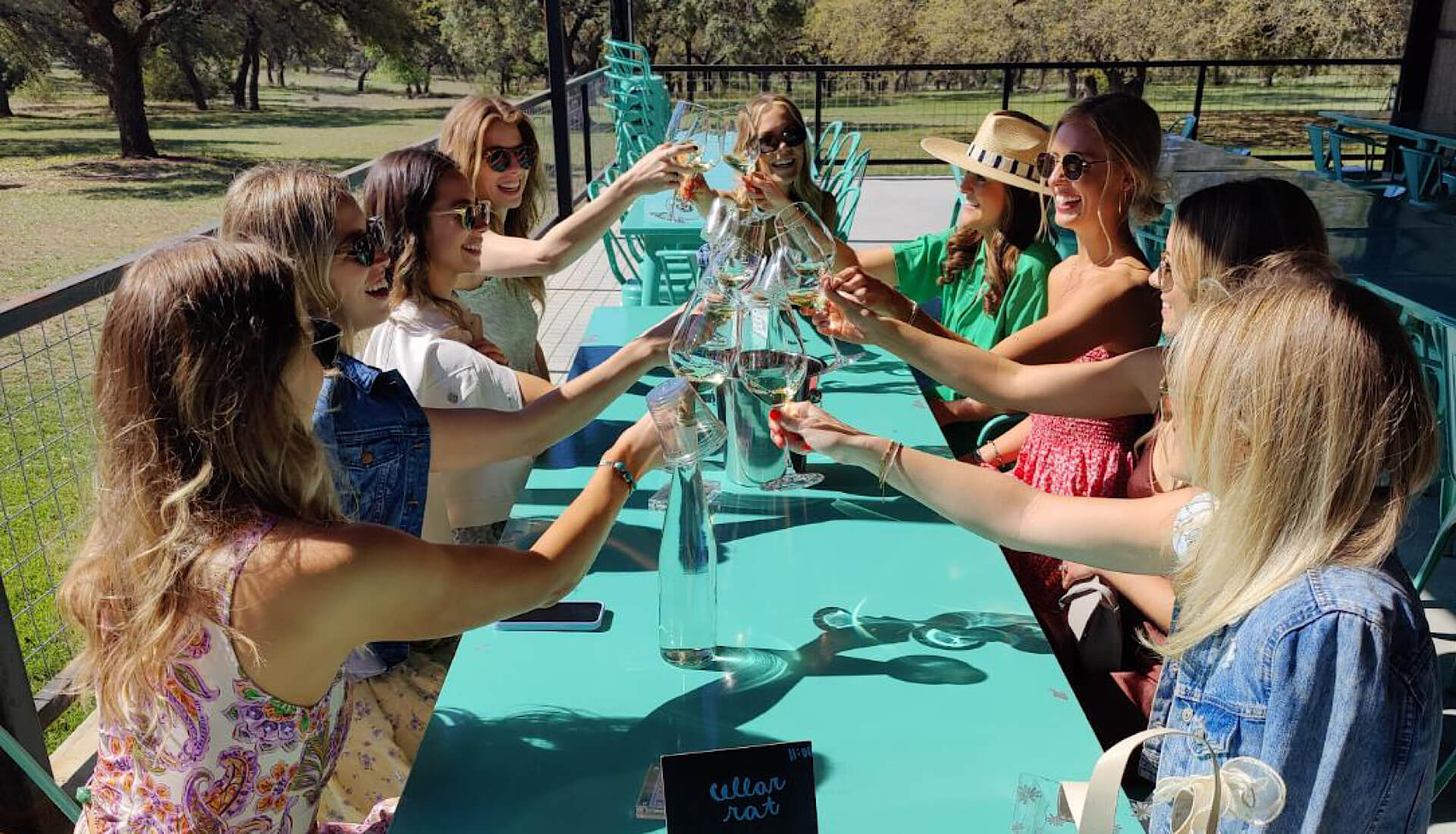 How Many Wineries Can You Visit in One Day - Fredericksburg, TX - Hye Meadow Winery - Girl's Trip