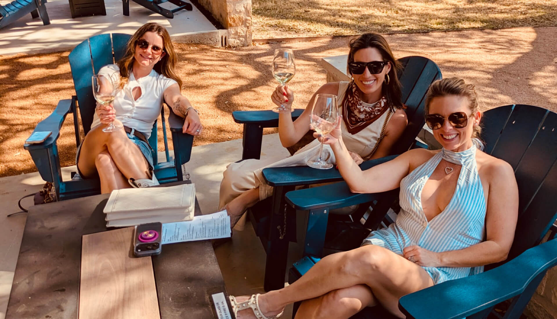 Spring Break in Fredericksburg, TX - Ab Astris Winery - Girl's Trip