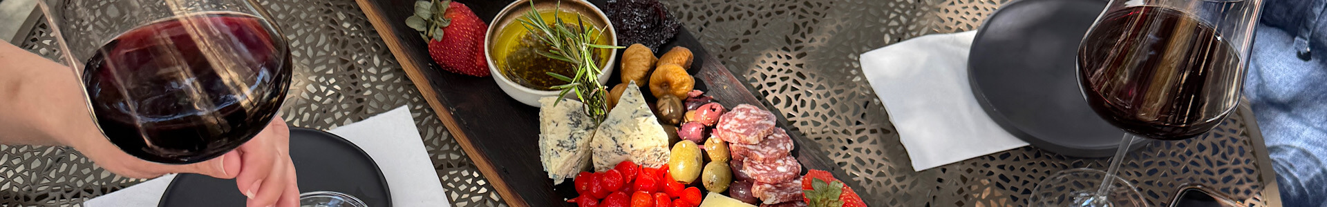 Best Fredericksburg Restaurants by Occasion - William Chris Vineyards - Charcuterie