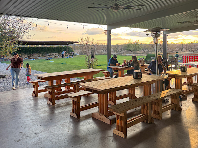 Cellar Rat Wine Tours | Venues | Brewery | Fredericksburg, TX | Patio